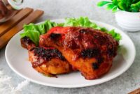 Tips mudah memasak ayam bakar agar tidak gosong