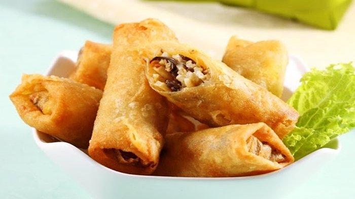 Lumpia goreng rendang